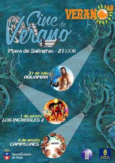 El ciclo de cine arrancó la noche de este viernes con buena asistencia de público (Foto TA)